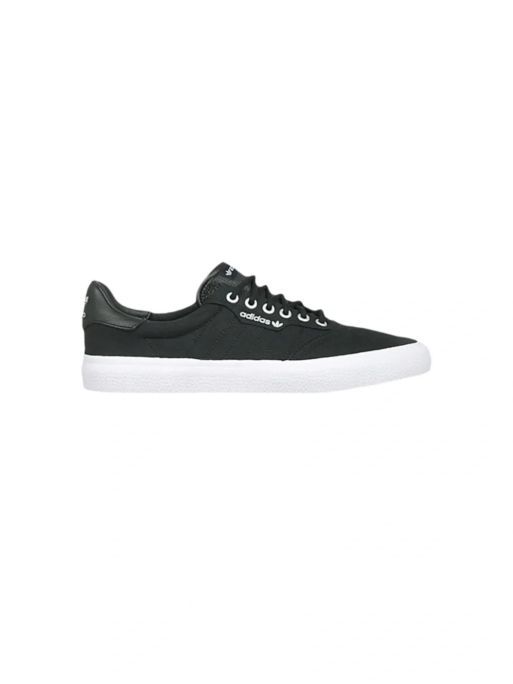 Adidas 3MC Core Black White Sneakers Men’s Sz 8 Skateboard Shoes Low Top G54662